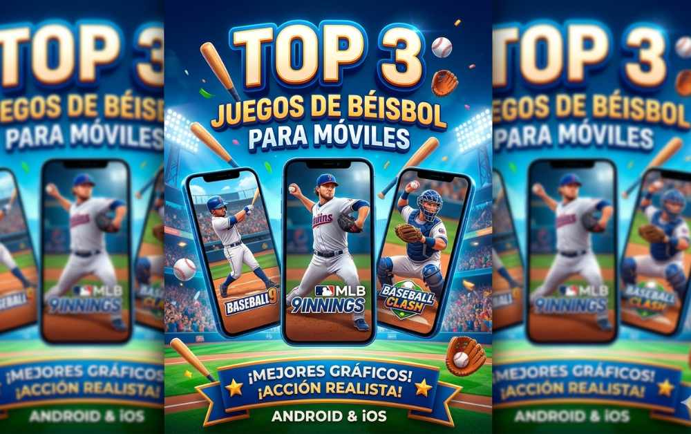 top3 juegos moviles baseball